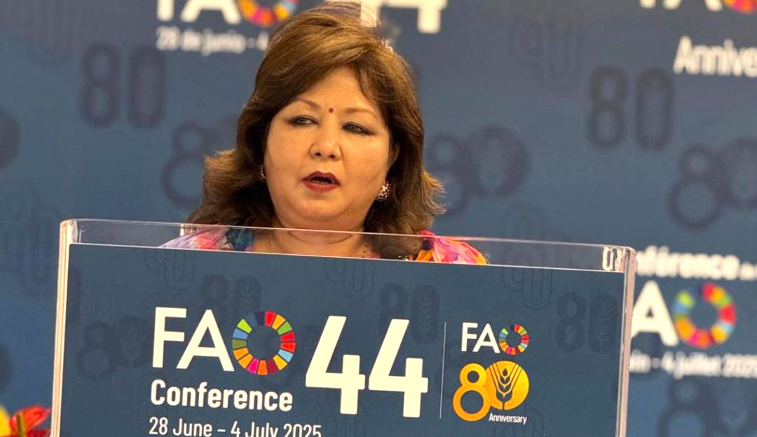 जलवायु वित्तमा न्यायपूर्ण पहुँच र दिगो कृषि प्रवर्द्धनमा अन्तर्राष्ट्रिय सहयोगको माग