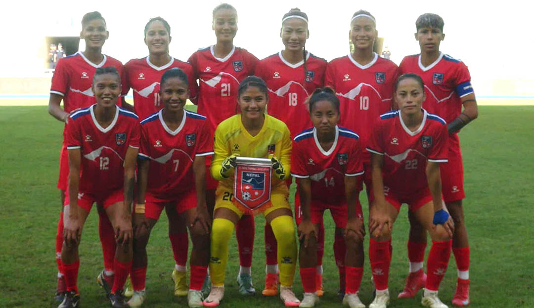 एएफसी एसियन कप छनोट: श्रीलंकाविरुद्ध नेपाल ८-० ले विजयी, साम्बाकाे ह्याट्रिक