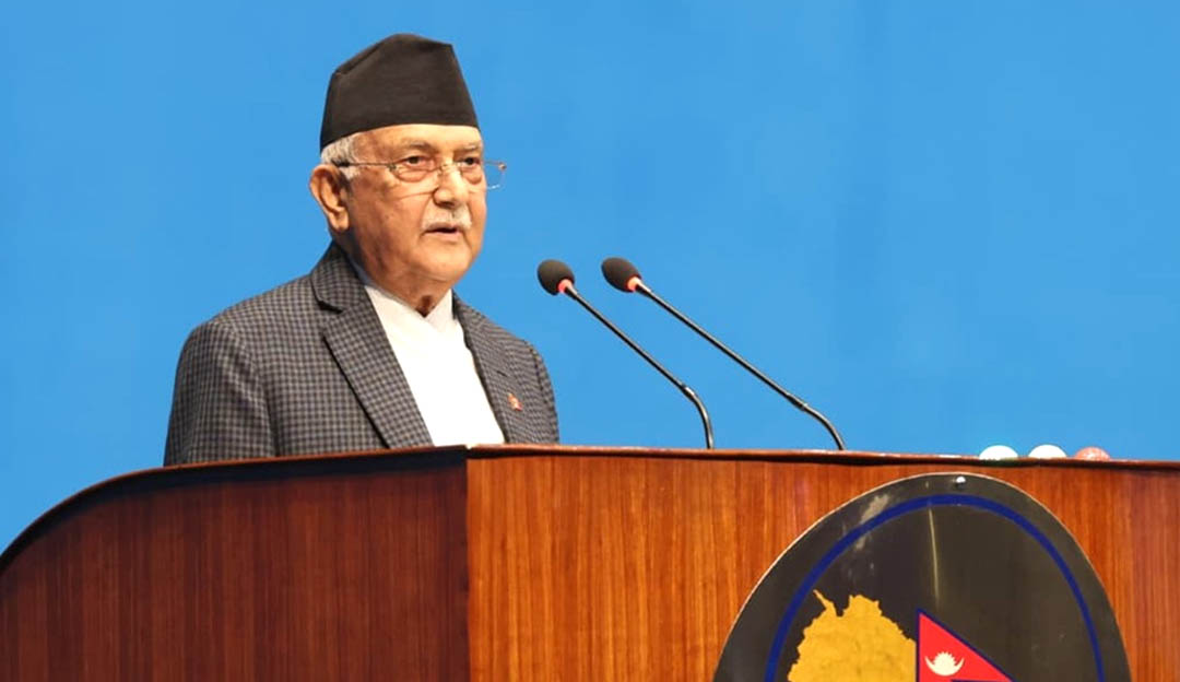 प्रधानमन्त्री ओलीले चीन भ्रमणबारे संसदलाई जानकारी गराए