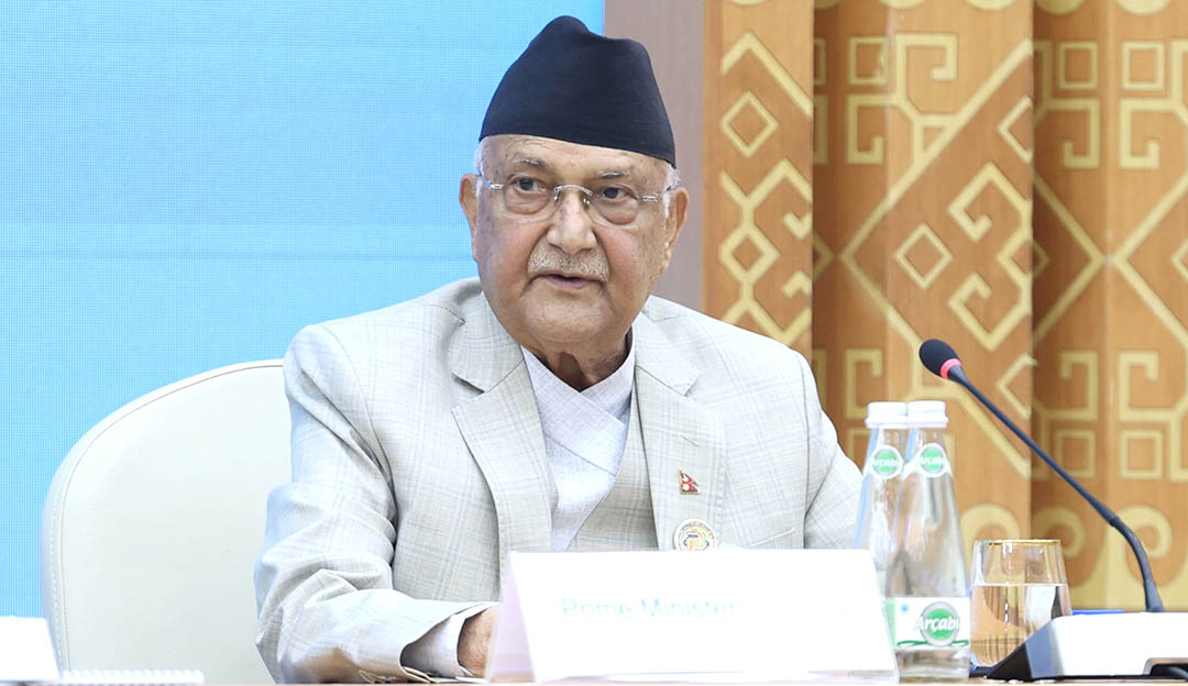 भूपरिवेष्ठित राष्ट्रको समृद्धिमा ‘भौगोलिक अवरोध’ प्रमुख चुनौतीः प्रधानमन्त्री ओली