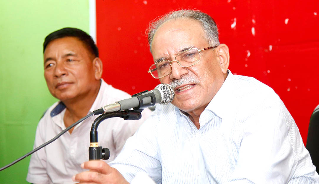 “बिचौलियासँग गाँसिनेहरूलाई माओवादीमा स्थान छैन” :प्रचण्ड