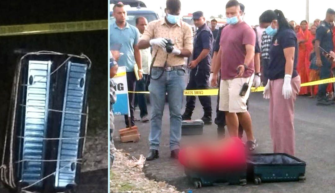 रौतहटमा सुटकेशभित्र फेला परेको शव २६ वर्षीया महिलाको