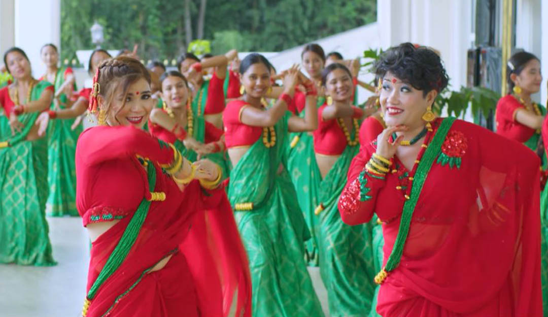 समिक्षा र रचनाको स्वरमा नयाँ तीज गीत ‘आयो तीज’ सार्वजनिक