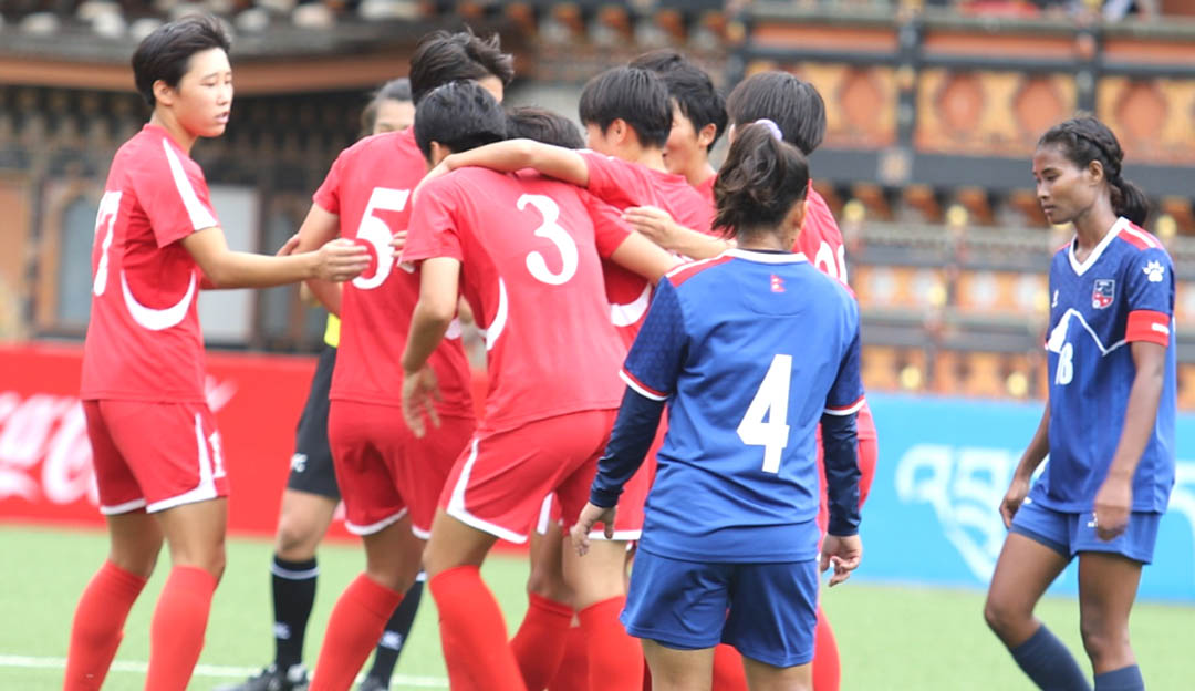 नेपाल उत्तर कोरियासँग हार्यो, एसिया कपको बाटो बन्द