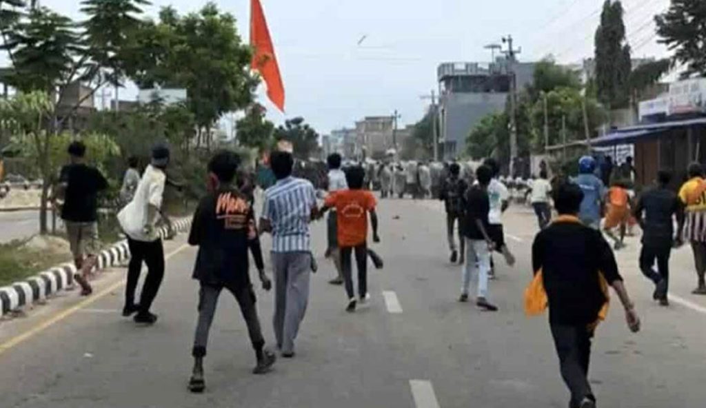 जनकपुरमा हिन्दु समुदाय र प्रहरीबीच झडप, स्थिति नियन्त्रणमा