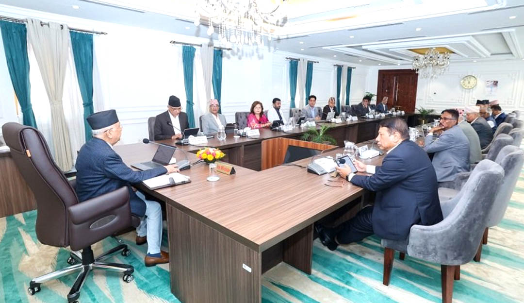 प्रधानमन्त्री ओलीले आकस्मिक मन्त्रिपरिषद् बैठक बोलाए