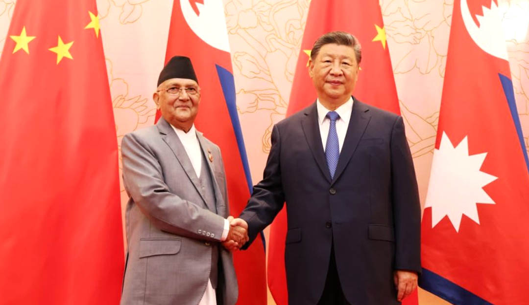 प्रधानमन्त्री ओलीले लिपुलेकको व्यापारिक मार्ग विषयमा चीनसँग आपत्ति जनाए