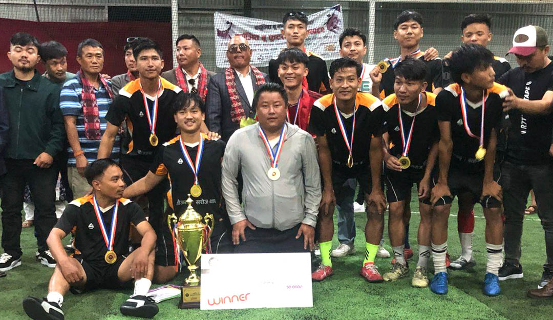 क्युञित् बू फुटसल कप २०८२: सिन्धुली एफसी च्याम्पियन