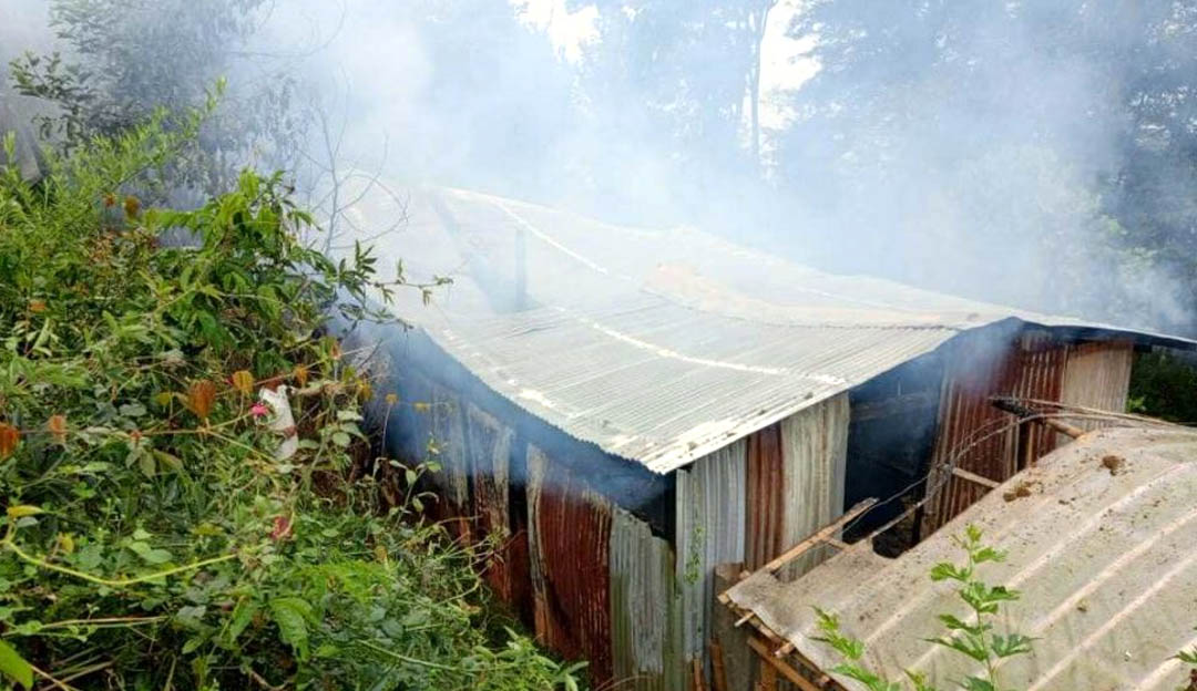 सिन्धुपाल्चोकमा फार्ममा आगलागीः ५० बाख्रा मरे, एक व्यक्ति घाइते