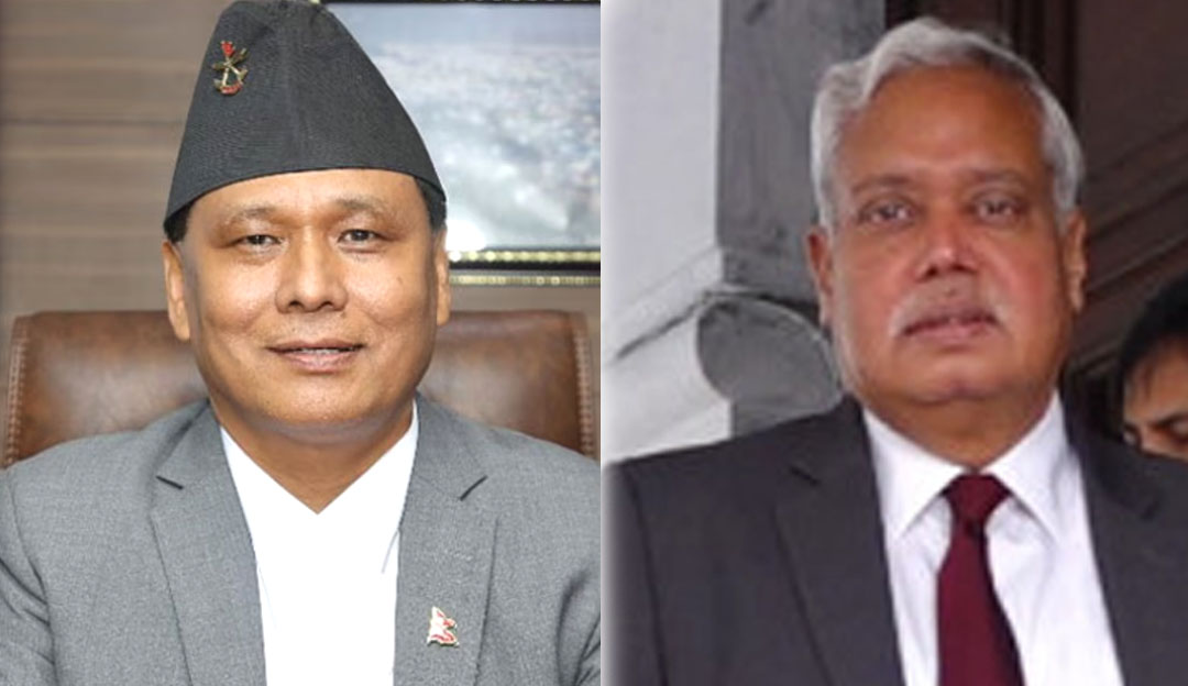 मन्त्री घिसिङ र भारतीय राजदूत श्रीवास्तवबीच भेटवार्ता