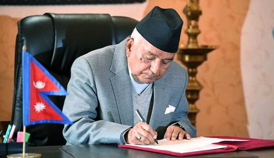 अन्तरिम सरकारले ल्यायो पहिलो अध्यादेश, निर्वाचन प्रक्रियामा बाटो खुला