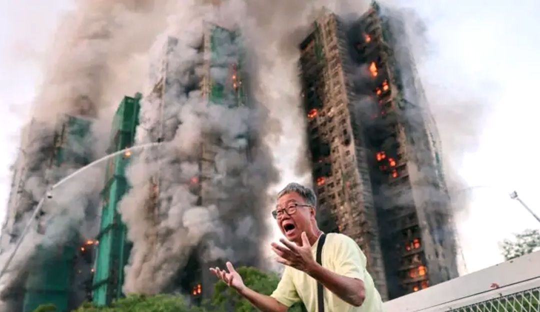 हङकङमा आगलागीः मृतक ९४ पुगे, खोजी–उद्धार जारी