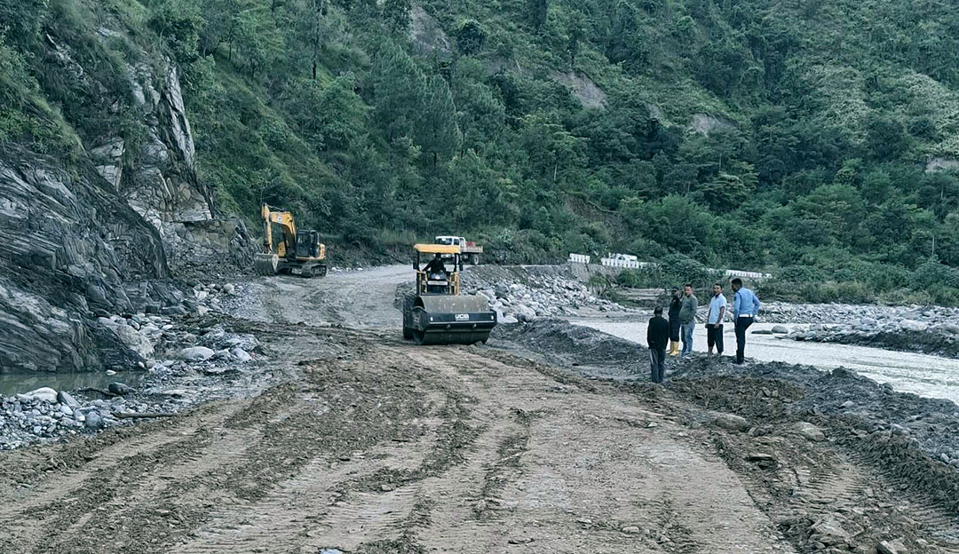 डाइभर्सन निर्माणसँगै बीपी राजमार्ग सञ्चालनमा