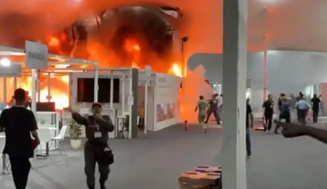 कोप–३० मा आगलागी, बैठकस्थल तुरुन्तै खाली गराइयो