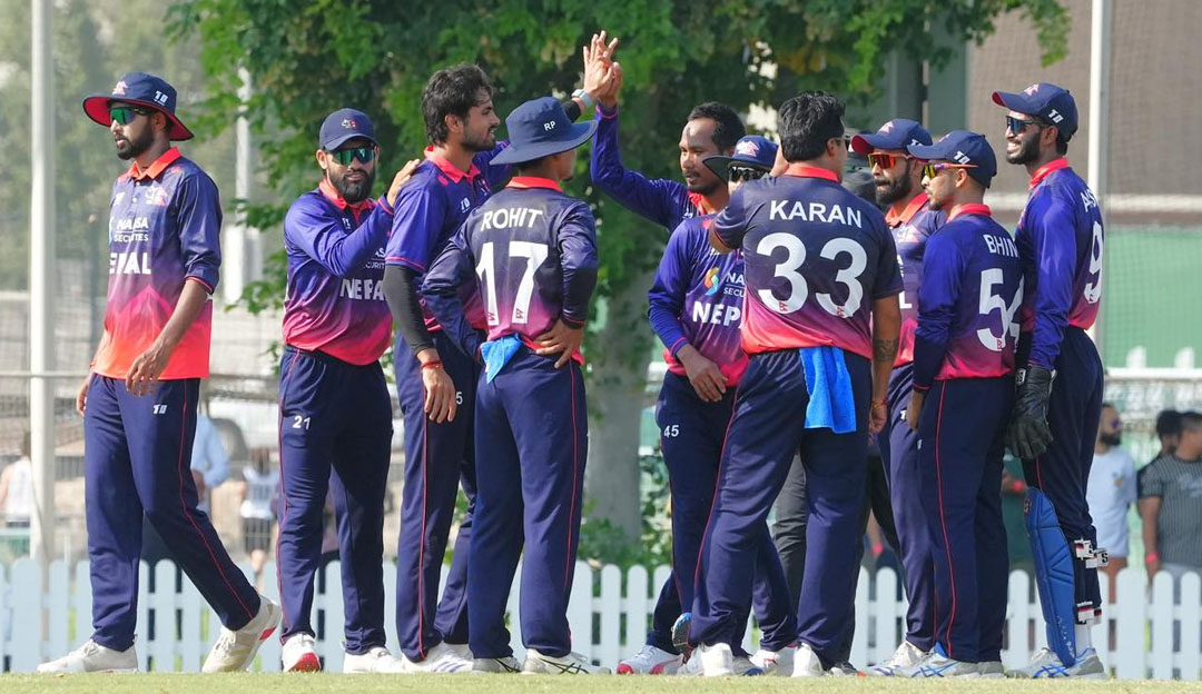 आइसीसी विश्वकप लिग–२: नेपालको लगातार तेस्रो हार
