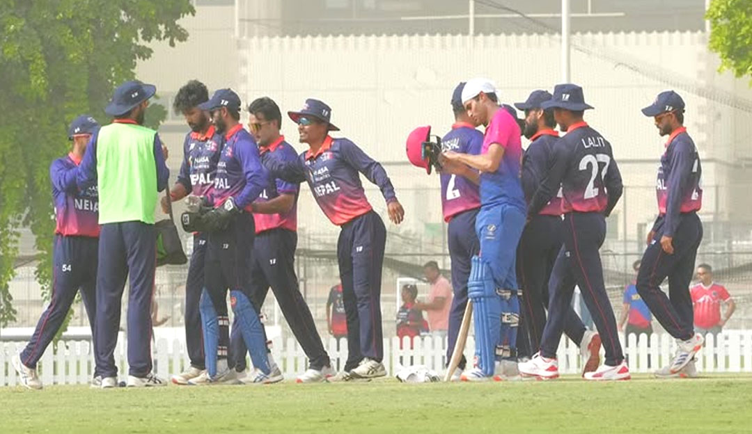 आईसीसी लिग डिभिजन- २ मा नेपालको निराशाजनक समापन, यूएईसँग फेरी पराजित