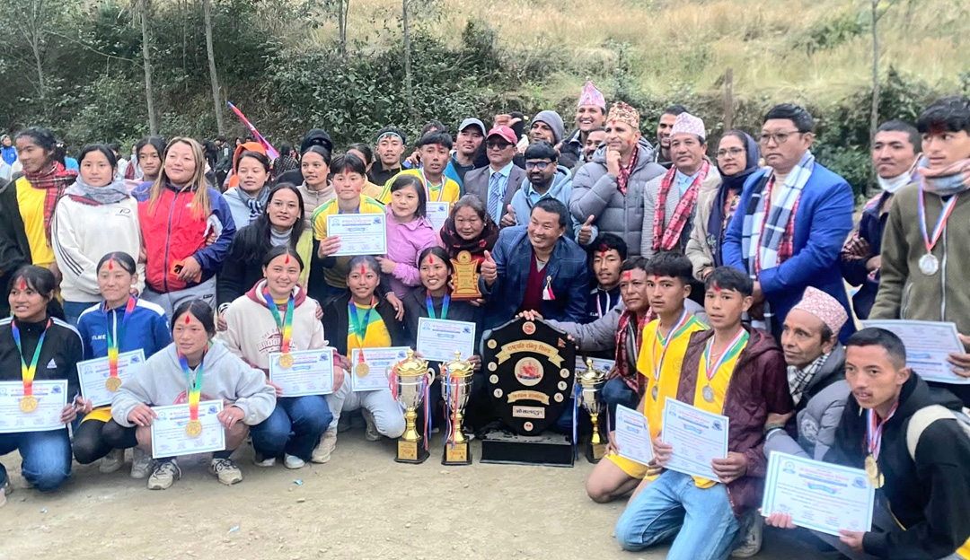 खिजिदेम्बामा आठौँ राष्ट्रपति रनिङशिल्ड प्रतियोगिता सम्पन्न, फुलमती मावि पुनः प्रथम