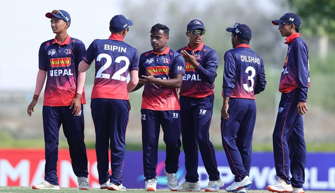 यू–१९ एसिया कप: नेपाल श्रीलंकासँग ८ विकेटले पराजित