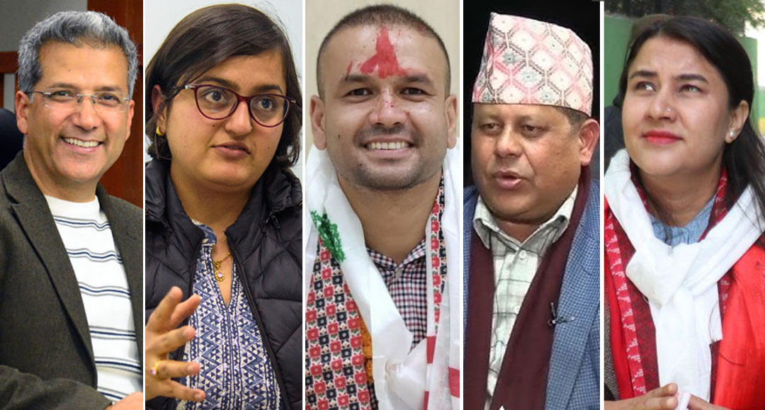 काठमाडौं–१ मा चुनावी समीकरण रोचक, पाँच उम्मेदवारबीच कडा प्रतिस्पर्धा हुने संकेत