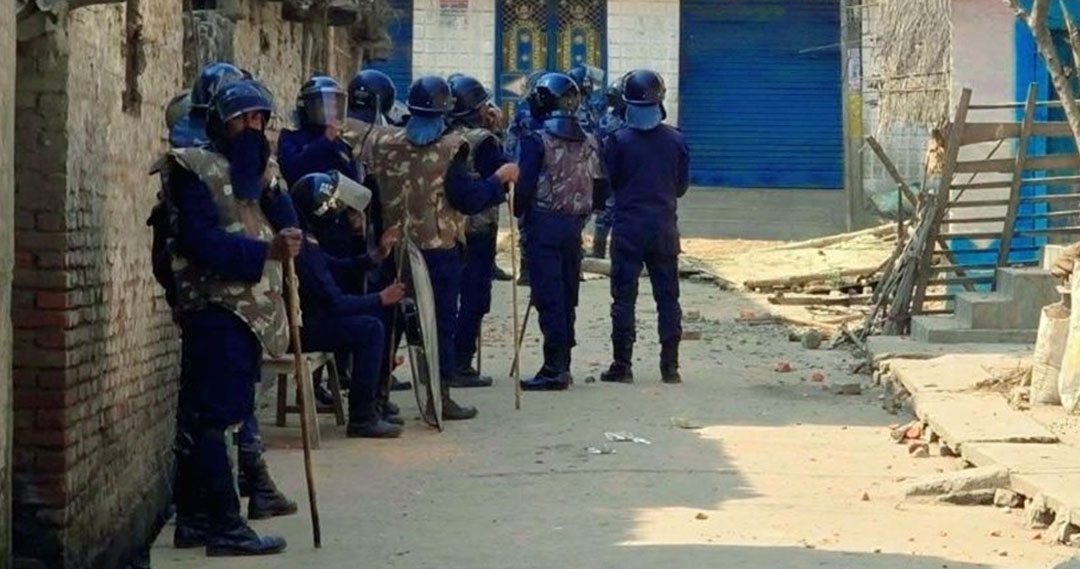 गौरमा तनाव चर्किएपछि अनिश्चितकालीन कर्फ्यु