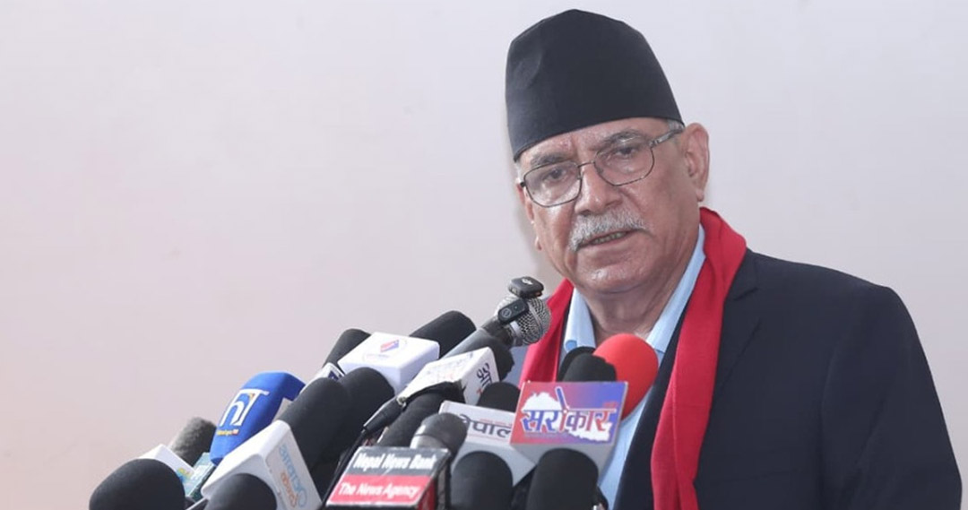 सुगौली सन्धिपछिकै राष्ट्रिय स्वाधीनताको संकटमा देश: प्रचण्ड