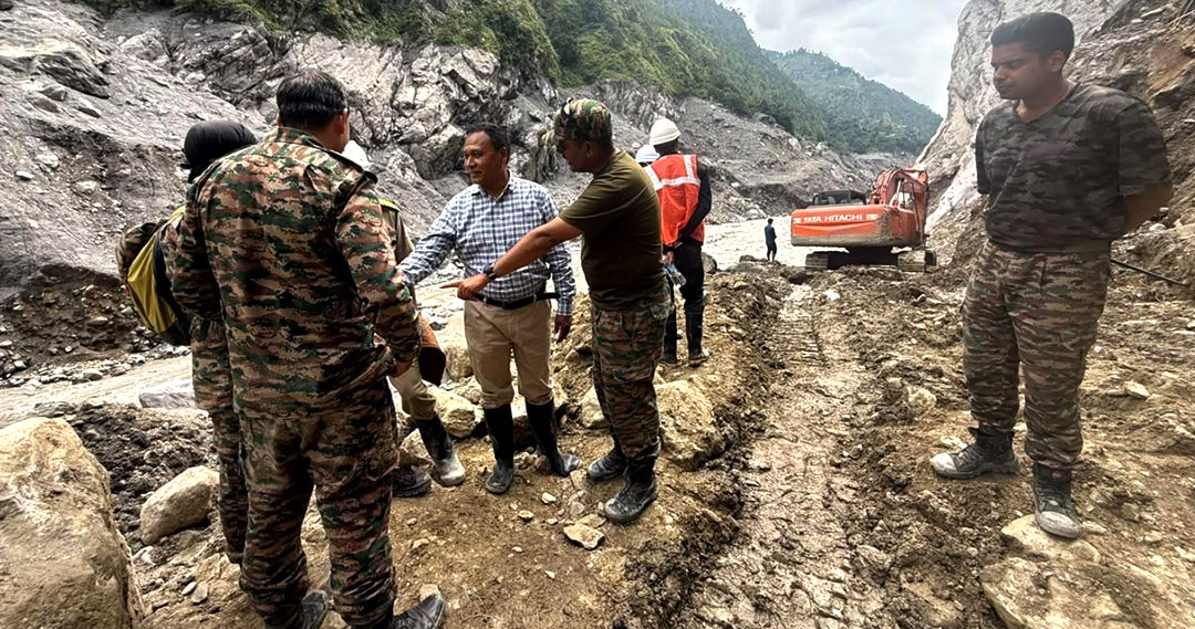 उद्दारमा सघाउन चिलिमे सुरुङमा पुगे कुलमान घिसिङ